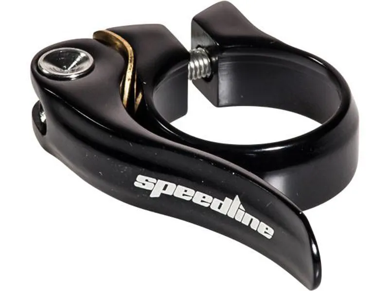 Speedline Quick Release Mini Seat Post Clamp 25.4 Black