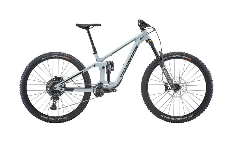 Transition Spire Alloy MTB Complete Bike Hint Of Blue