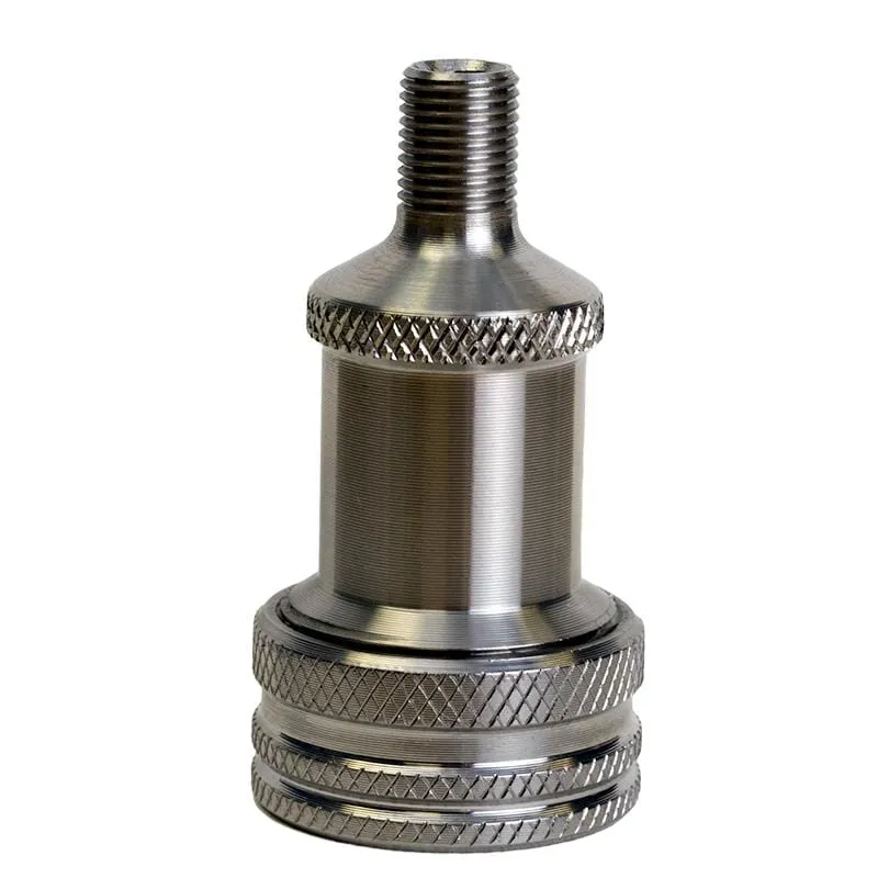 Silca 17-4 Stainless Presta Head in Silver