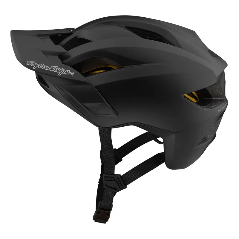 Troy Lee Designs Flowline MIPS Helmet in Orbit Black