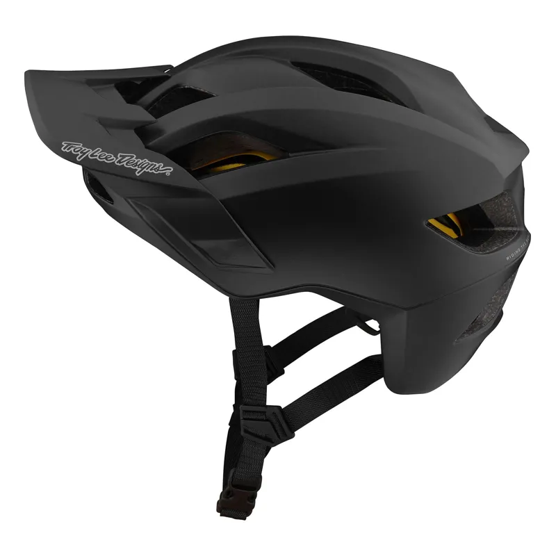 Troy Lee Designs Flowline MIPS Youth Helmet in Orbit Black