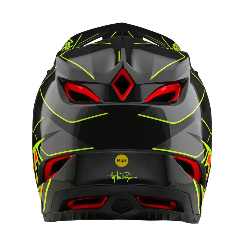 Troy Lee Designs D4 Composite MIPS Helmet Ghostwing Limited Edition-1