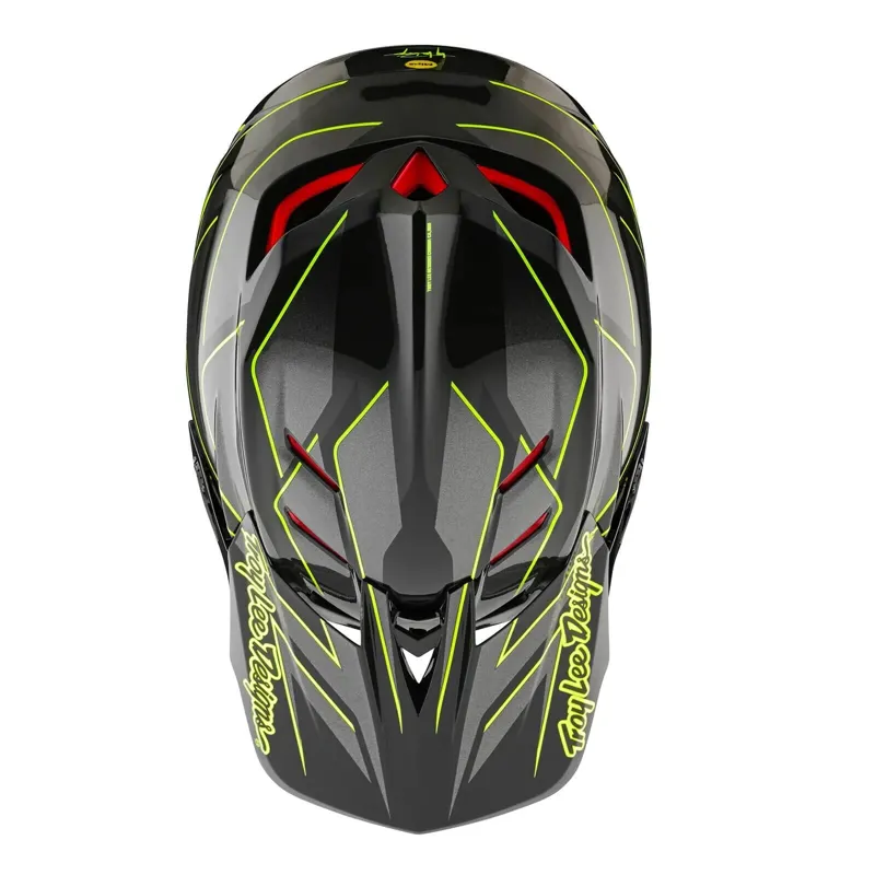 Troy Lee Designs D4 Composite MIPS Helmet Ghostwing Limited Edition-4
