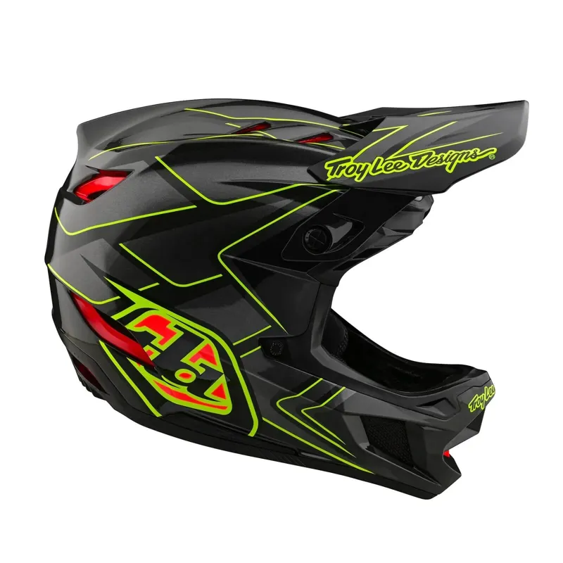 Troy Lee Designs D4 Composite MIPS Helmet Ghostwing Limited Edition-6
