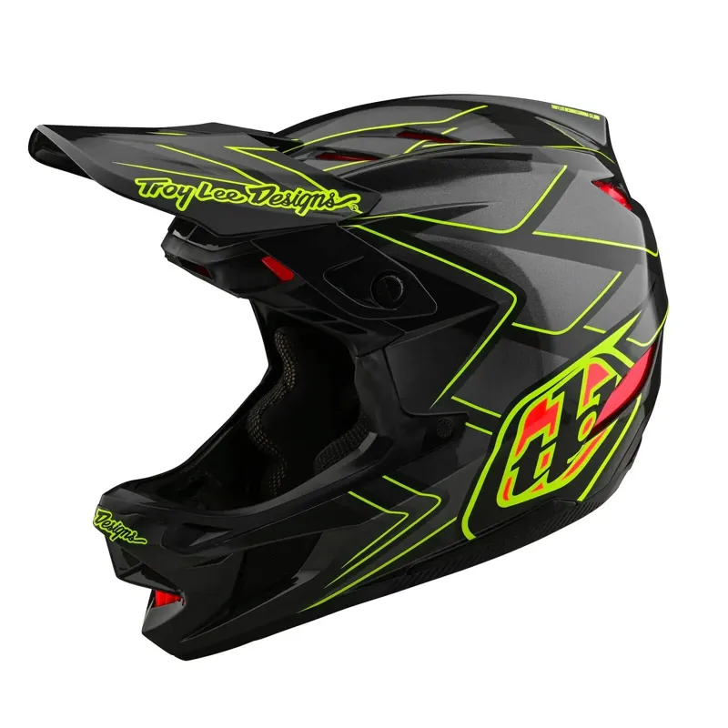 Troy Lee Designs D4 Composite MIPS Helmet Ghostwing Limited Edition-7