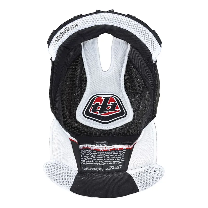 2019 Troy Lee Designs Replacement Headliner in White 