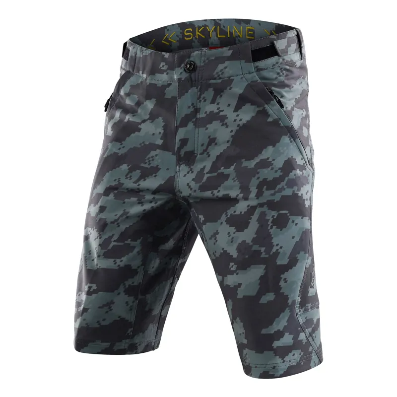 Troy Lee Designs Skyline Shorts in Digi Camo Spruce