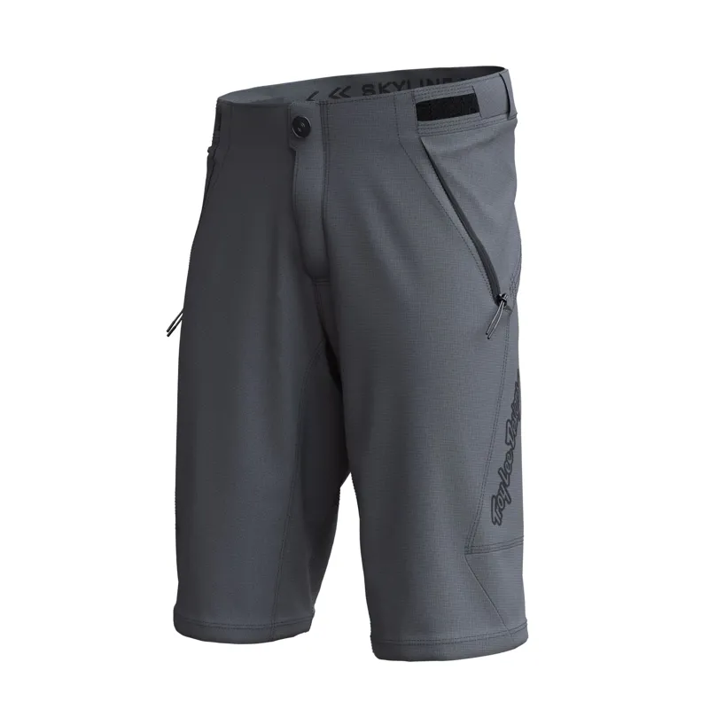 Troy Lee Designs Skyline Shell Only Shorts in Mono Charcoal