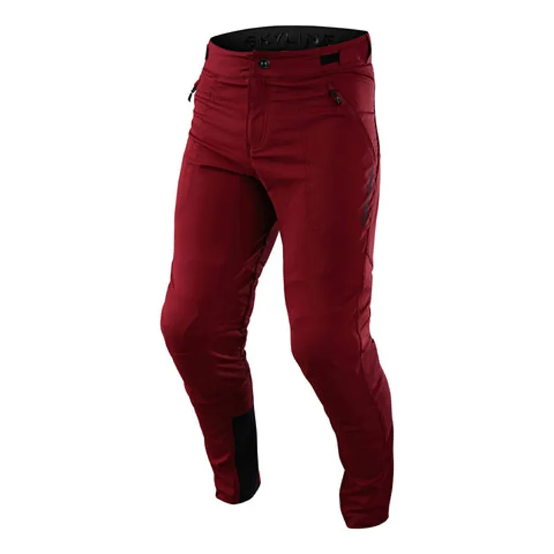 Troy Lee Designs Skyline Trousers in Solid Wine