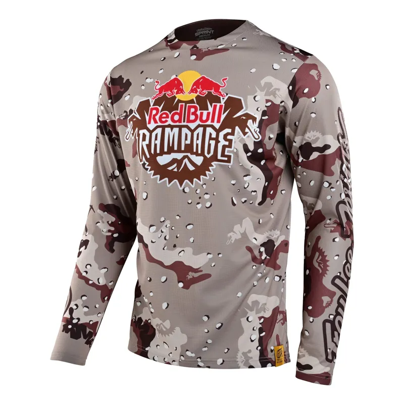 Troy Lee Designs Redbull Rampage Sprint Long Sleeve Jersey Camo