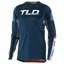 Troy Lee Designs Sprint Long Sleeve Jersey in Fractura Blue/Orange