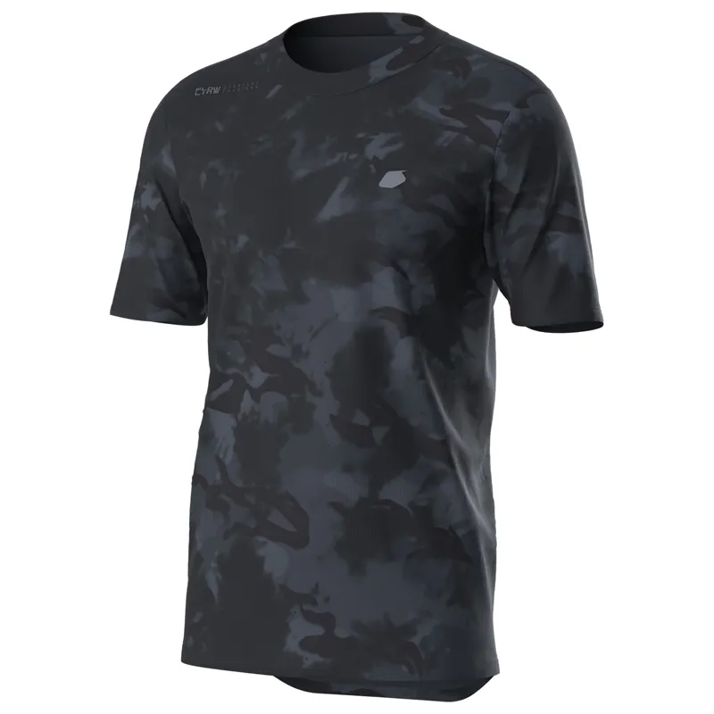 Troy Lee Designs Flowline Short Sleeve Jersey in Covert - Black