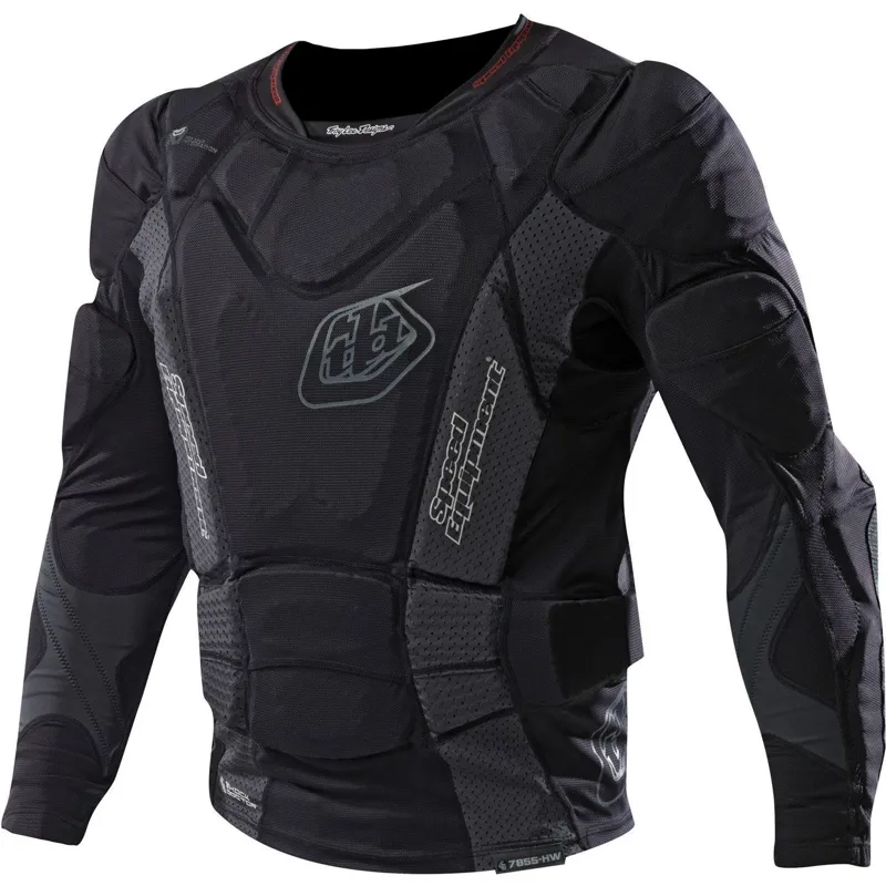 Troy Lee Designs Kids Protective Long Sleeve Shirt Black 