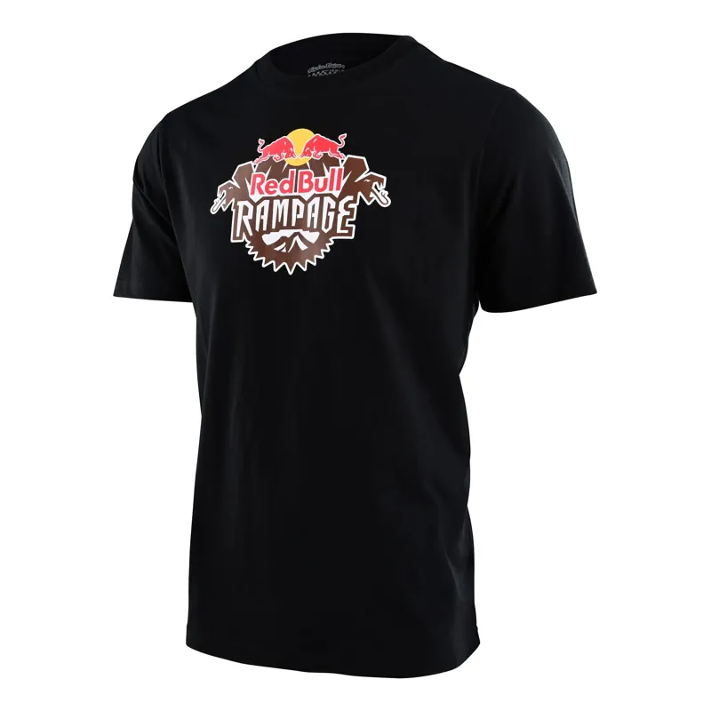 Troy Lee Designs Redbull Rampage Short Sleeve T-Shirt Logo  Black