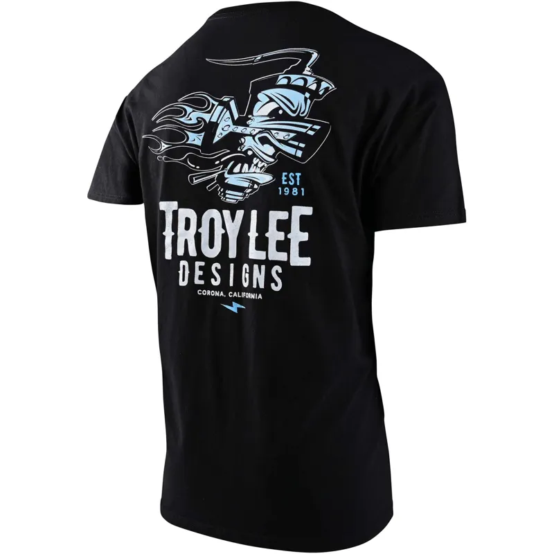 Troy Lee Designs Carb Short Sleeve T-Shirt in Black