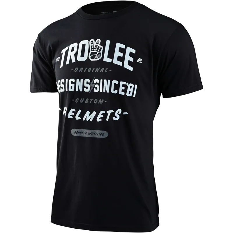 Troy Lee Designs Roll Out Short Sleeve T-Shirt Black Heather