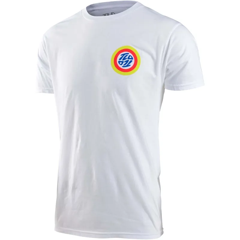 Troy Lee Designs Spun Short Sleeve T-Shirt in White
