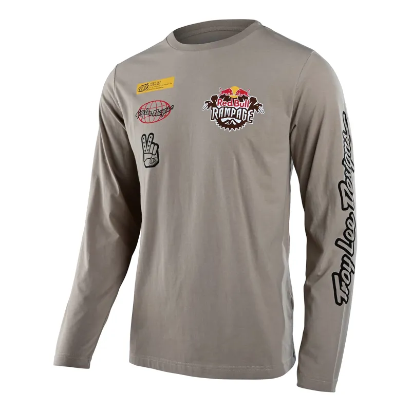 Troy Lee Designs Redbull Rampage Long Sleeve T-Shirt  Lockup  Desert