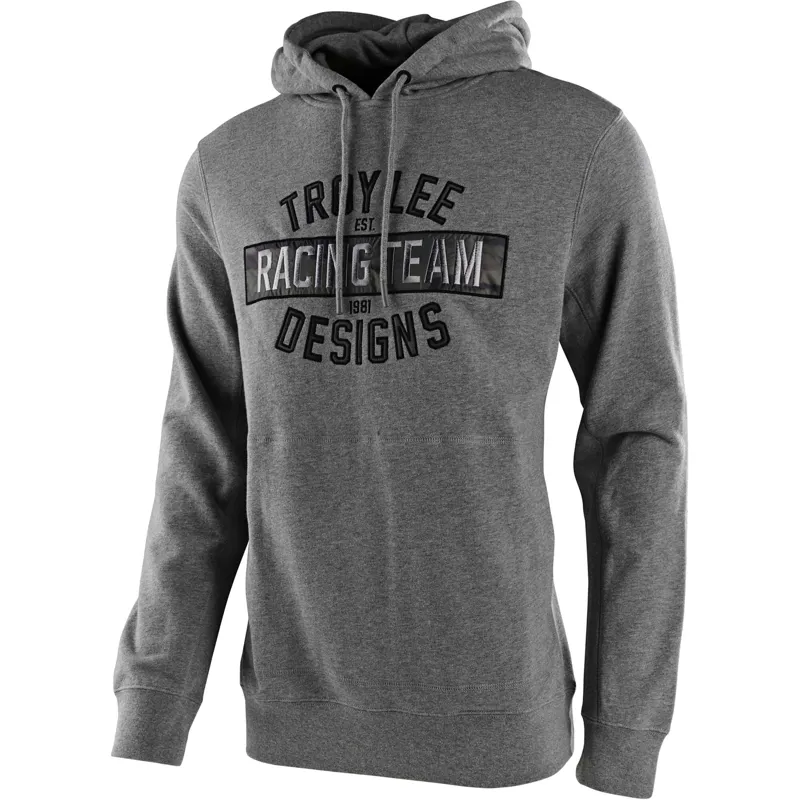 Troy Lee Designs Factory Hoodie in Heather/Grey