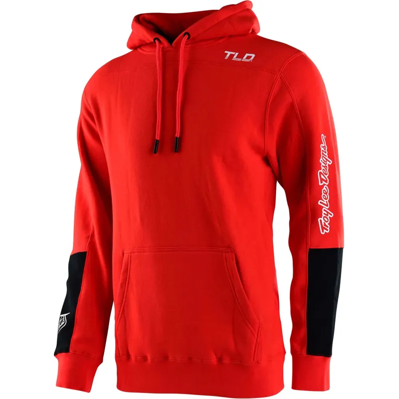 Troy Lee Designs Holeshot Hoodie in Red