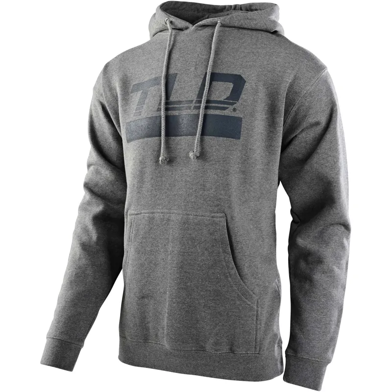 Troy Lee Designs Speed Logo Hoodie Gunmetal Heather