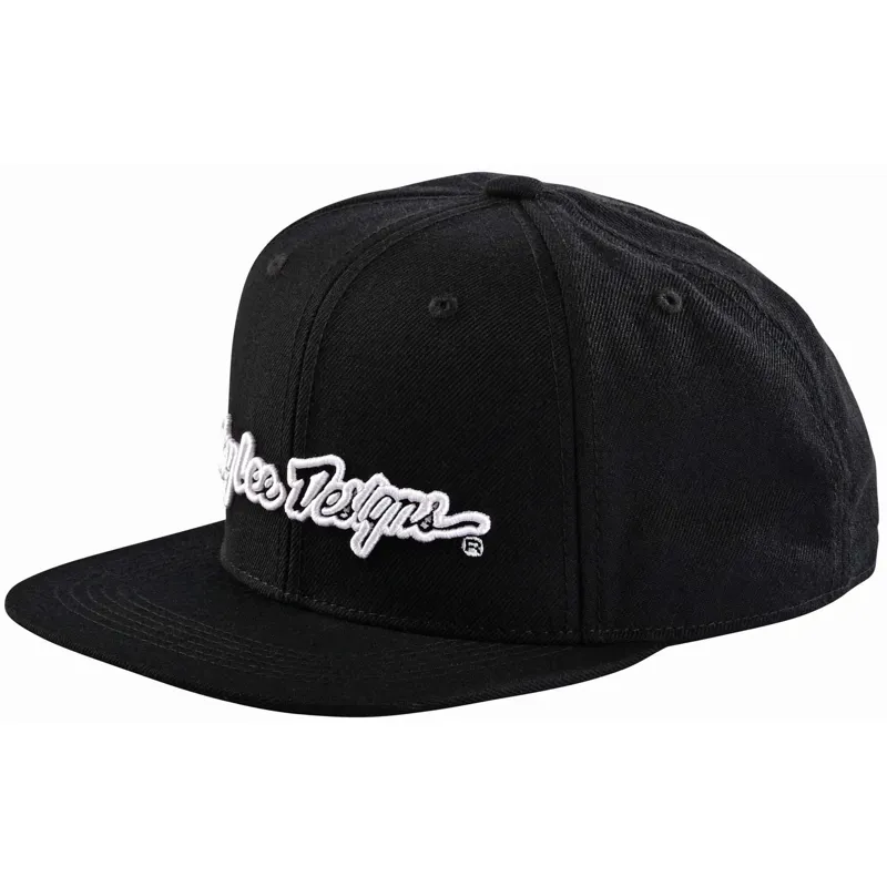 Troy Lee Designs 9Fifty Snapback Cap in Signature Black White