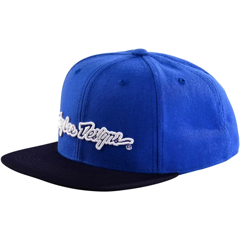 Troy Lee Designs 9Fifty Snapback Cap in Signature Blue White