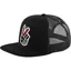 Troy Lee Designs Trucker Snapback Cap in Peace Out Black