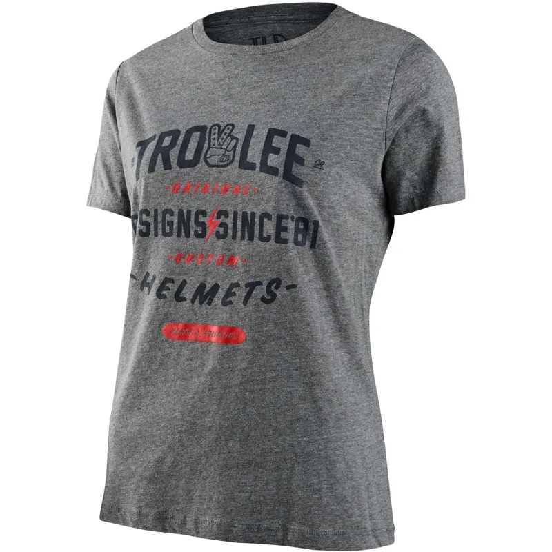 Troy Lee Designs Women's Roll Out Short Sleeve T-Shirt Heather