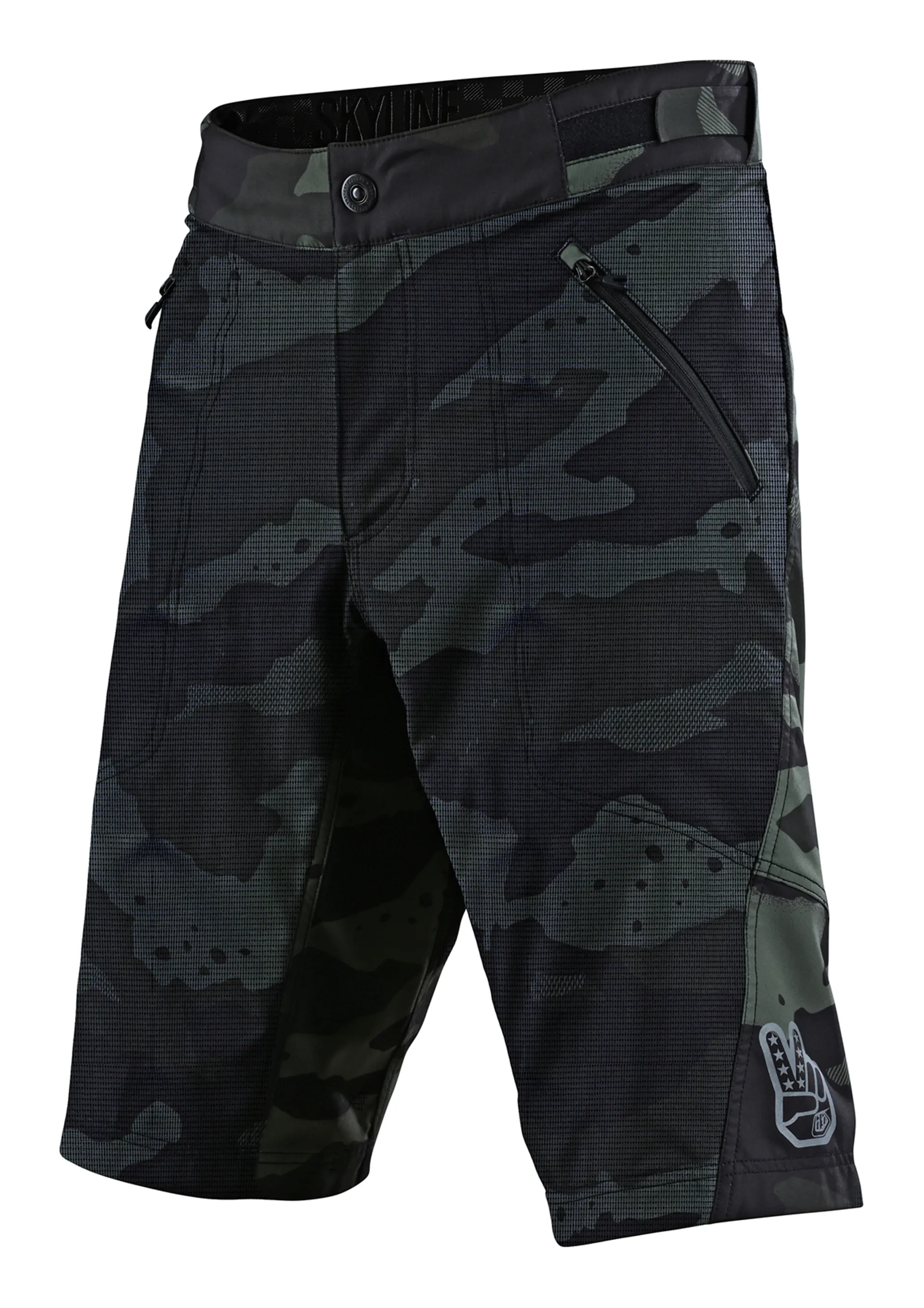Troy Lee Designs Skyline Short Shell Camo Green