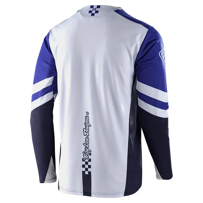 Troy Lee Designs Sprint Youth Jersey Factory Royal Blue White-1