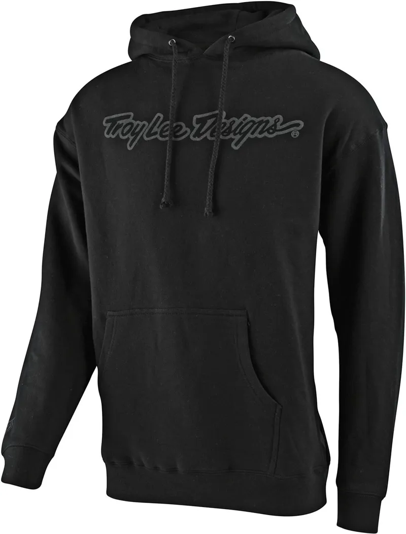 Troy Lee Designs Signature Pullover Hoodie Black 
