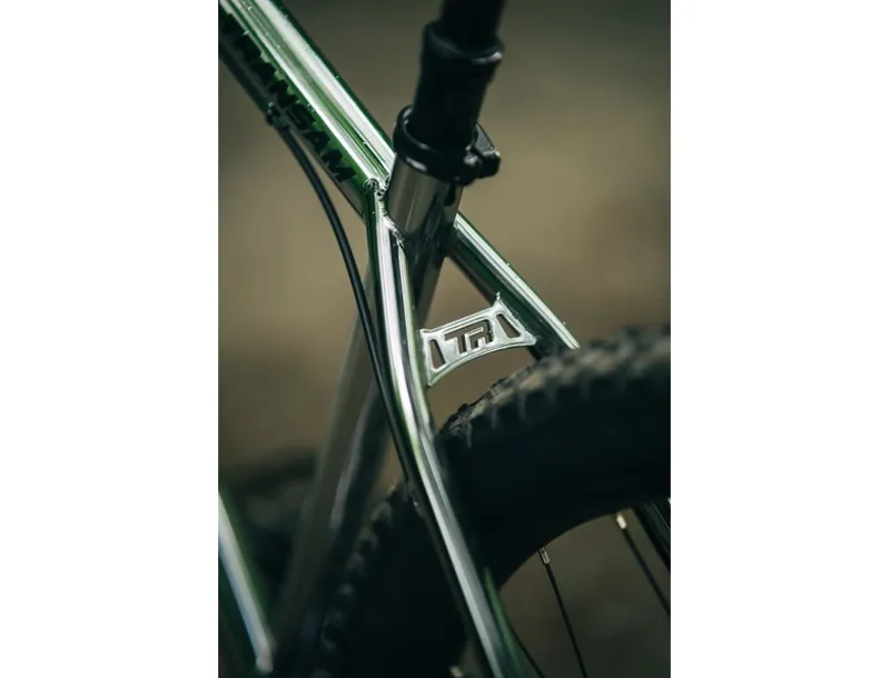Transition TransAm Steel Hardtail MTB Complete Bike Chrome-3