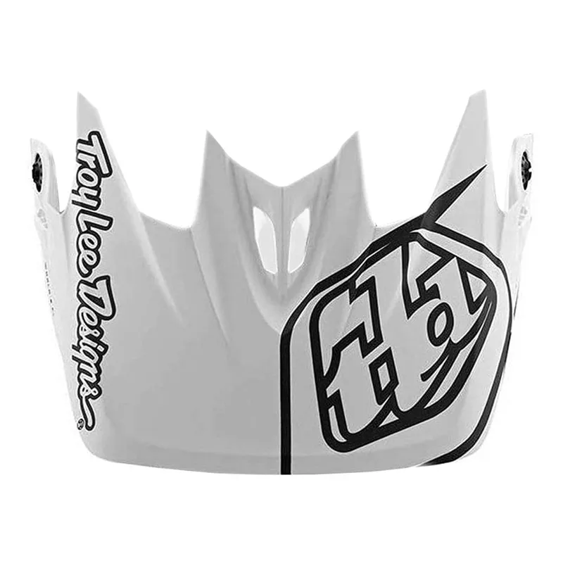 Troy Lee Designs D3 Visor Silhouette White/Navy 
