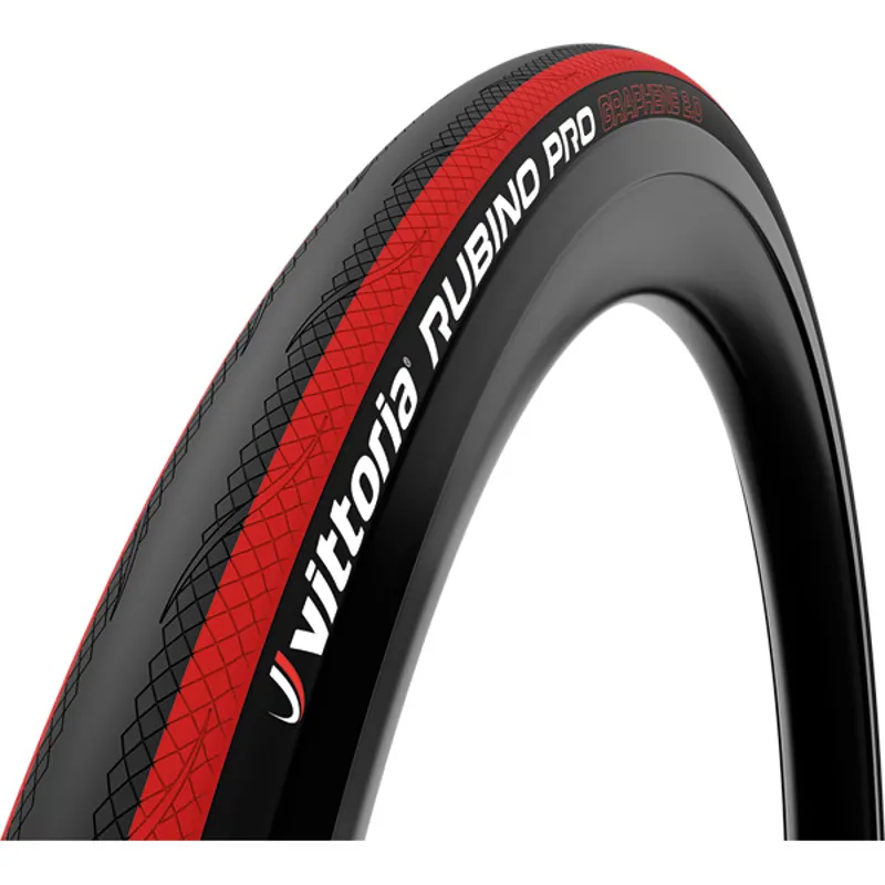 Vittoria Tyre Rub Pro IV 25-622 Fold Blk Red 700 x 25c foldable