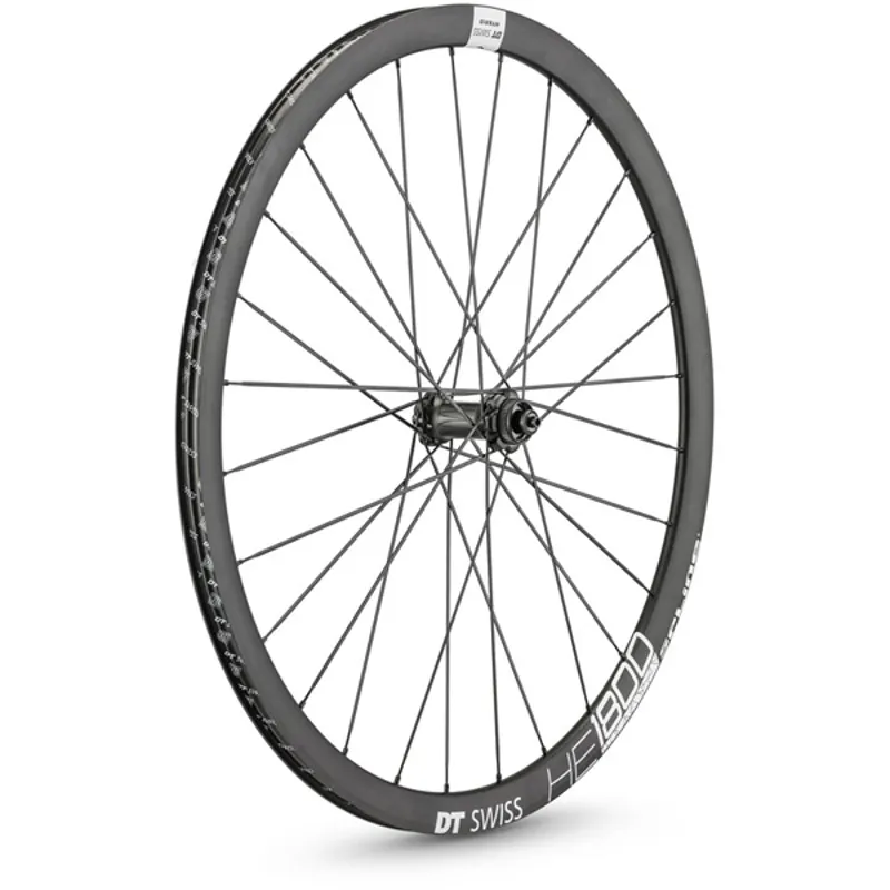 DT Swiss Wheel HE18 front 32 mm aluminium clincher 12 x 110 mm