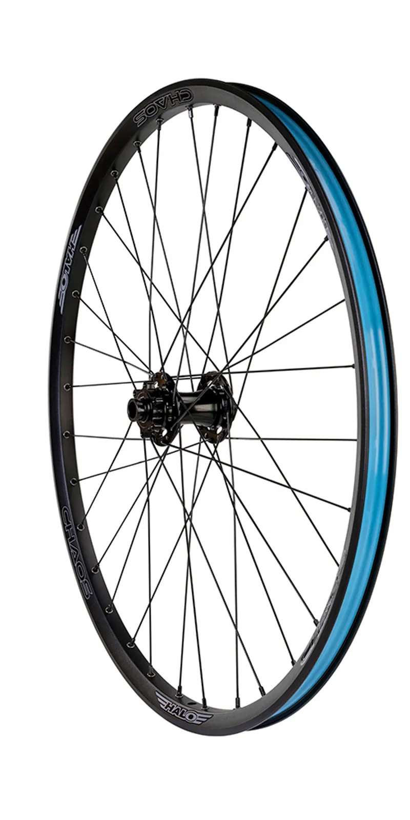 Halo Chaos 26 MT Front Hub Wheel in Black