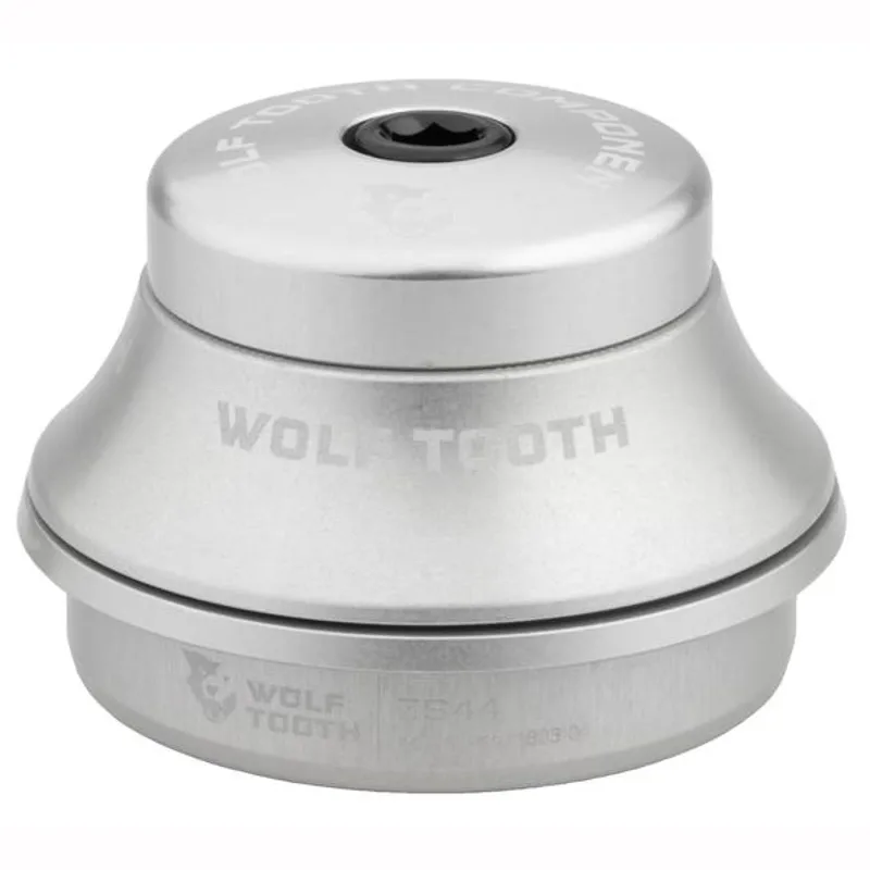 Wolf Tooth Precision 44/28.6 15mm Zero Stack Headset in Silver-1