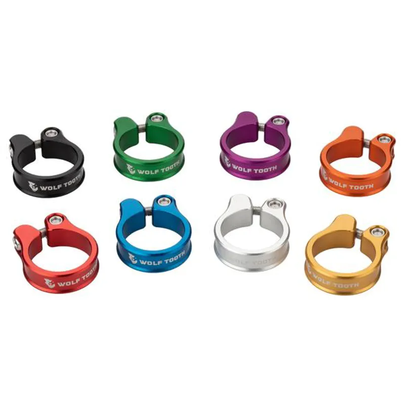 Wolf Tooth - Seatpost Clamp Green -1