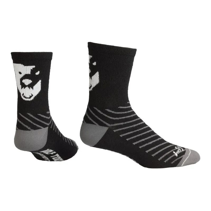 Wolf Tooth - Sock Guy Synthetic Socks Black/White 