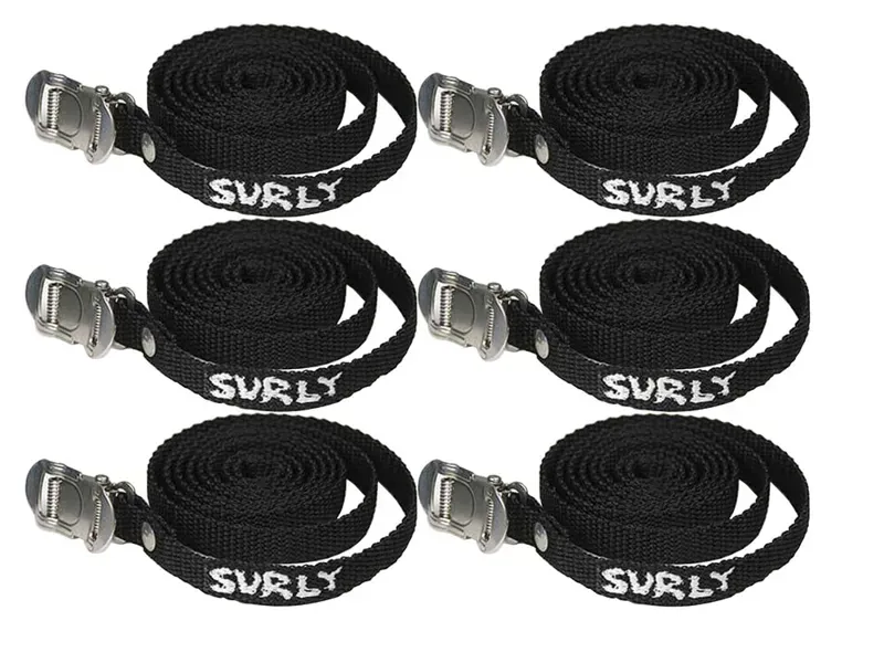 Surly 6x 120cm Junk Straps in Black