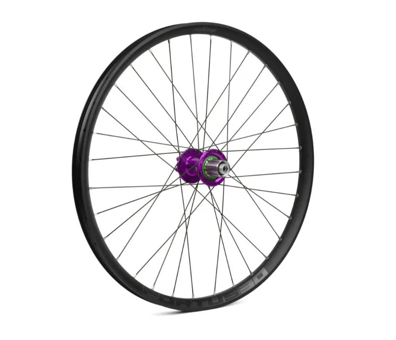 Hope Fortus Pro 4 Super 29-inch 157mm 30W Rear Wheel in Purple