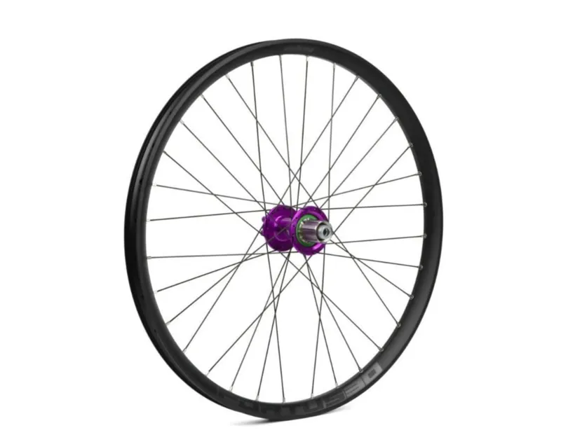 Hope Fortus Pro 4 27.5-inch 30W 150mm Downhill Rear Wheel in Purple 