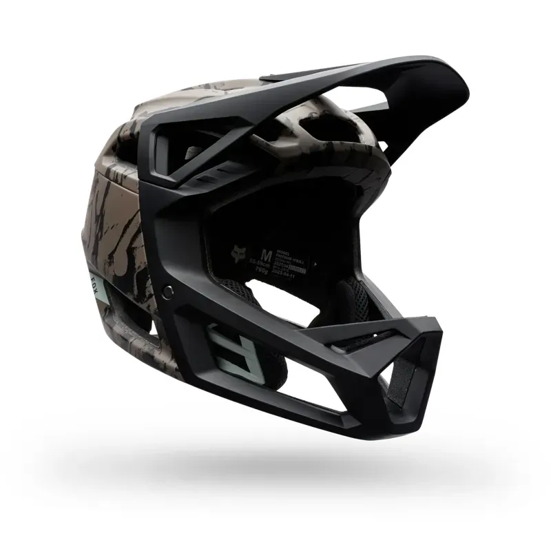 Fox Youth Proframe Thrive Helmet in Nutmeg Brown-1