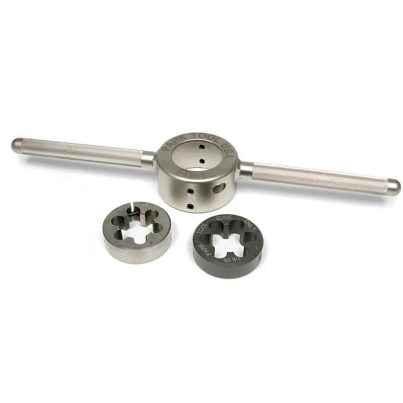 Park Tool FTS-1 Fork Threading Set in Silver