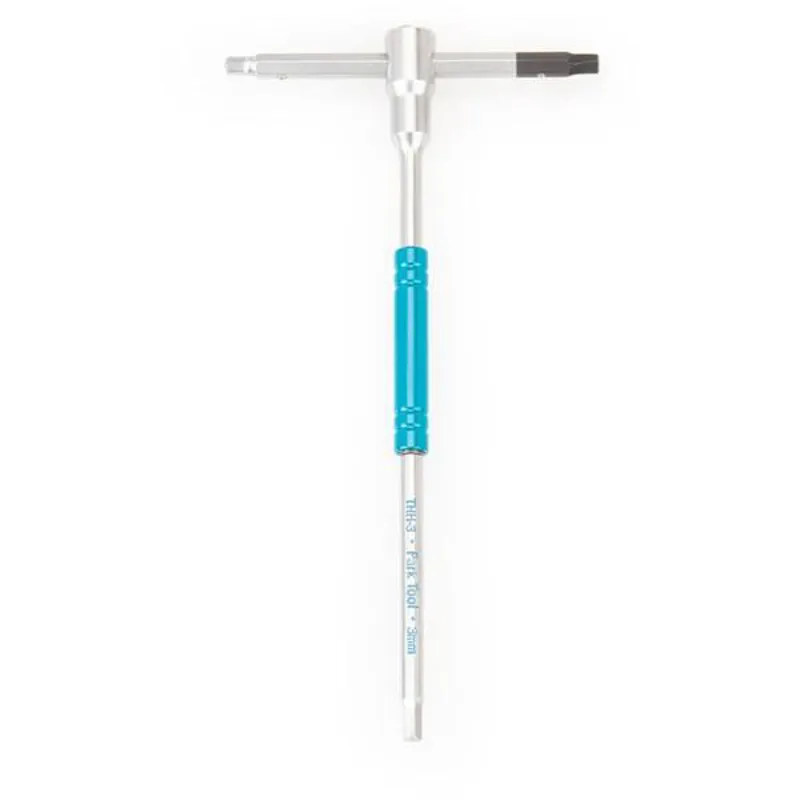 Park Tool Sliding T-handle Hex Wrench in Silver/Blue-3
