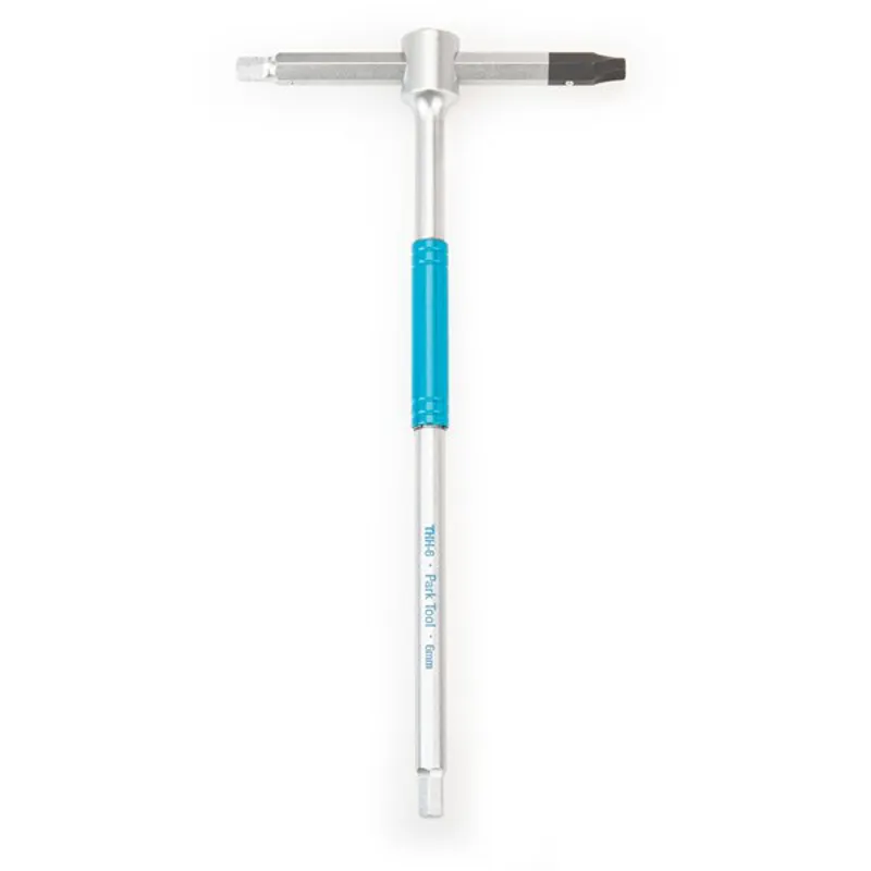 Park Tool Sliding T-handle Hex Wrench in Silver/Blue-6