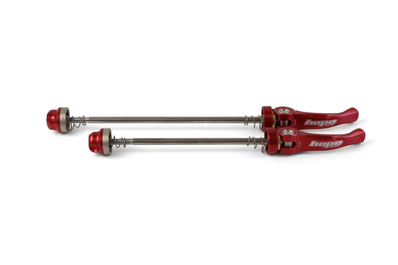 Hope Quick Release Skewer Pair in Red