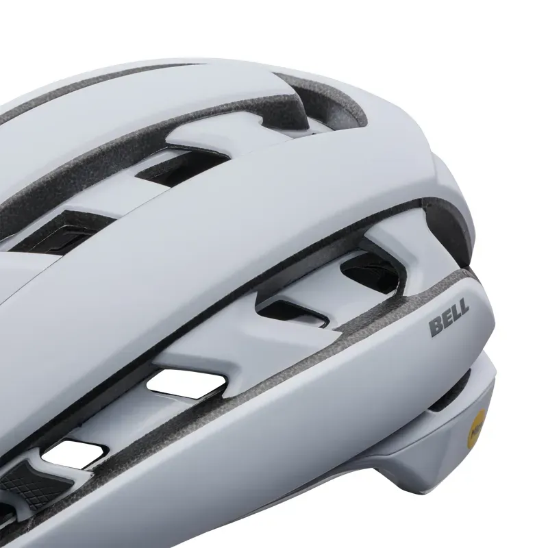 Bell XR Spherical Solid Helmet in White-7