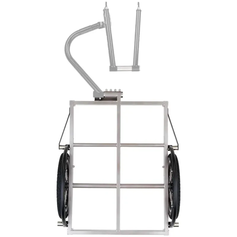 Surly Ted Flatbed Trailer in Silver